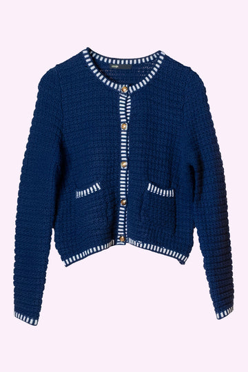 Navy Grace Cardigan